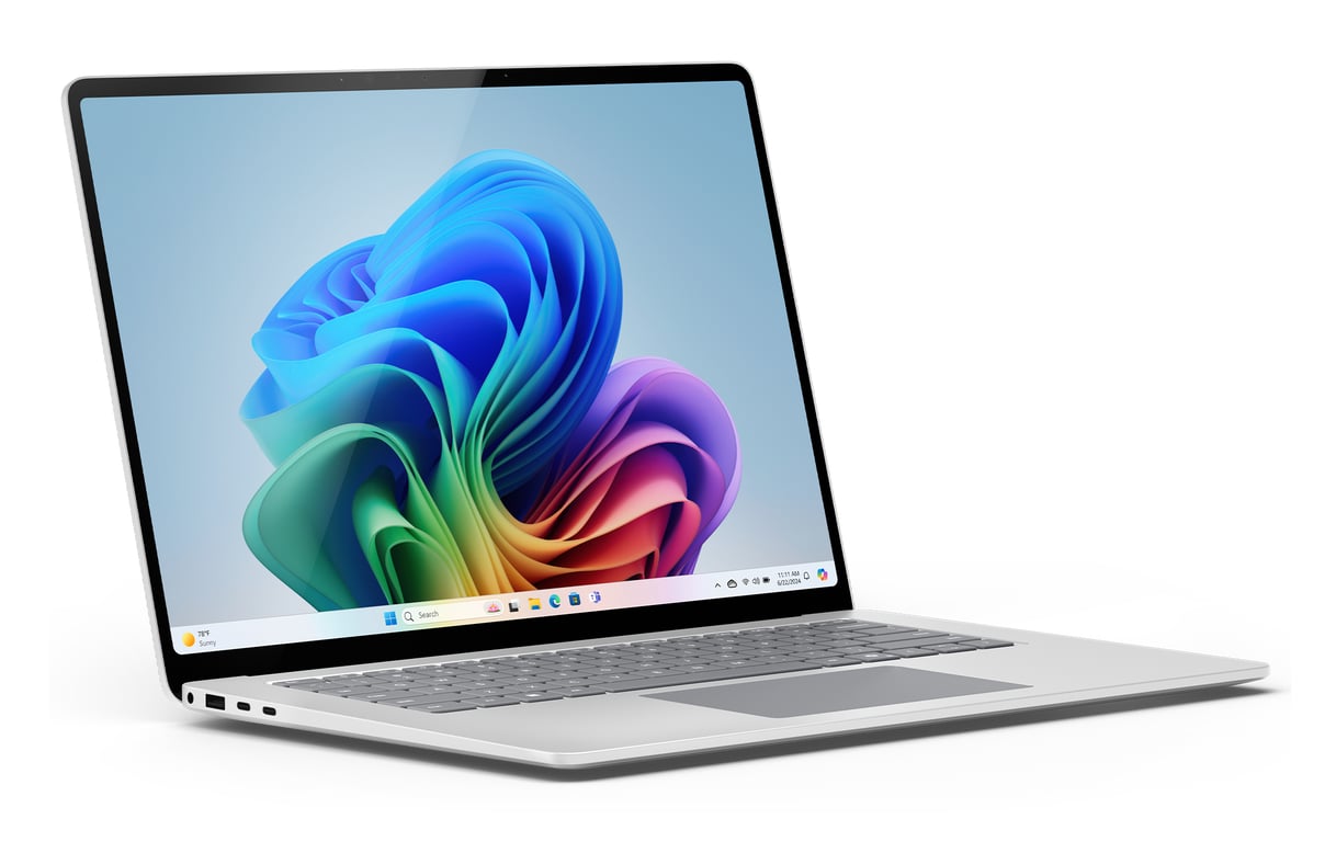 Microsoft Surface Laptop 7 Copilot+ PC Qualcomm Snapdragon X1E 80 100 Ordinateur portable 38 1 cm 15 Écran tactile LPDDR5x SDRAM SSD Wi Fi 7 802.11be Windows 11 Pro Neuf - vue 8