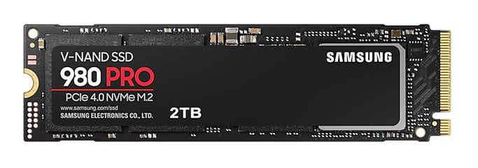 SSD SAMSUNG SERIE 980 PRO M.2 2Tb 2280 PCIe 4.0 x4 NVMe 1.3c MZ-V8P2T0BW