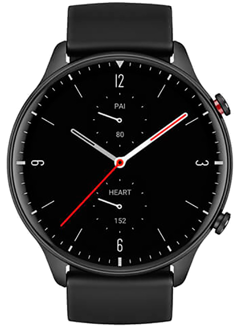 Amazfit GTR 2 Smartwatch Noir (Obsidian Black) A1952