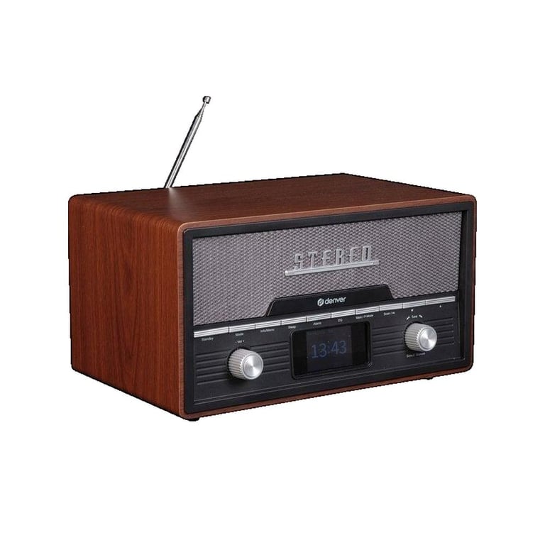 Lecteur CD Denver MDA525DW Bluetooth 20 Stations préréglées DAB FM - vue 2