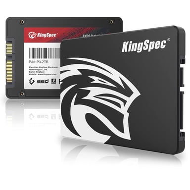 2 TB 2,5'' SATA SSD, 3D NAND Flash Disco Duro SSD Interno, Velocidad de Lectura hasta 550 MB/Sec - para Ordenador de Escritorio/Portátil/Todo-en-Uno