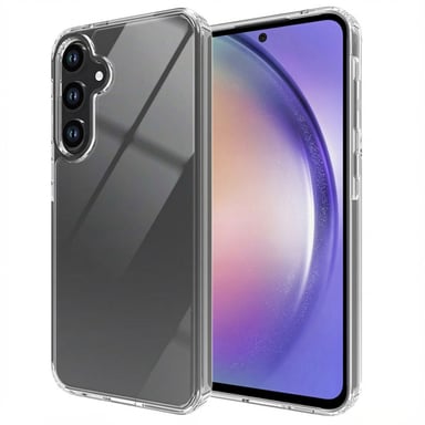 Accezz Coque Xtreme Impact pour Samsung Galaxy A55 - Transparent
