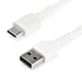 StarTech.com Cable de Carga USB-A a USB-C de 1m - Cable de Carga Rápida y Sincronización USB 2.0 de Servicio Pesado - Cable de Datos USB 2.0- Resisten
