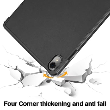 iLike Étui à trois volets en cuir écologique pour Samsung Tab A9 8,7'' X110 Wi-Fi / X115 LTE Sakura