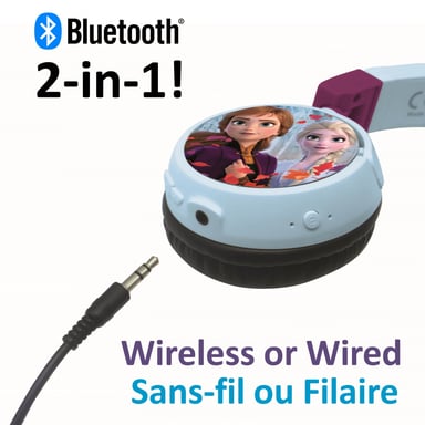 Lexibook HPBT010FZ auricular y casco Auriculares Inalámbrico y alámbrico Diadema Música Bluetooth Multicolor