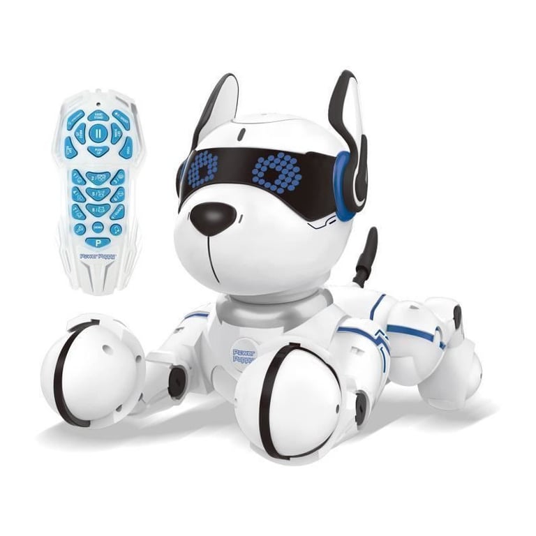Power Puppy - Mon chien robot savant programmable et tactile avec telecommande - LEXIBOOK - Neuf