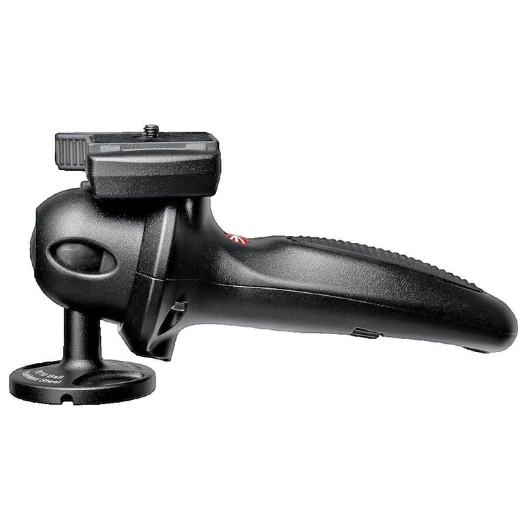 Manfrotto Rotule Joystick pour Trépied d'Appareil Photo Peut Supporter 4 kg Stabilisateur Téléphone Support Smartphone Monopode Accessoire pour la Création de Contenu Vlogging - vue 2
