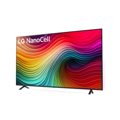 LG NanoCell 75'' Serie NANO82 75NANO82T6B, TV 4K, 3 HDMI, SMART TV 2024