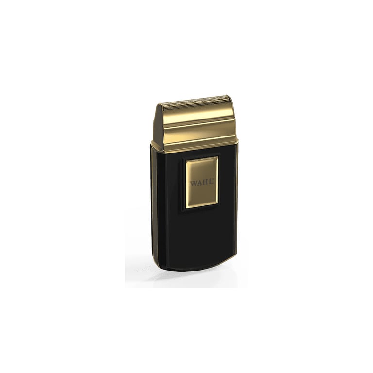Wahl Travel Shaver Gold Edition Rasoir électrique sans fil et rechargeable pour hommes idéal pour les voyages pour couper les cheveux et la barbe compact et portable - vue 2