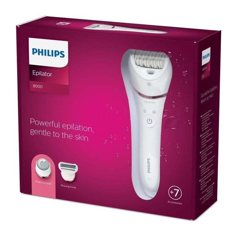 Épilateur Philips BRE730/10 – Satinelle Advanced Électrique 2 Vitesses Wet & Dry - vue 5