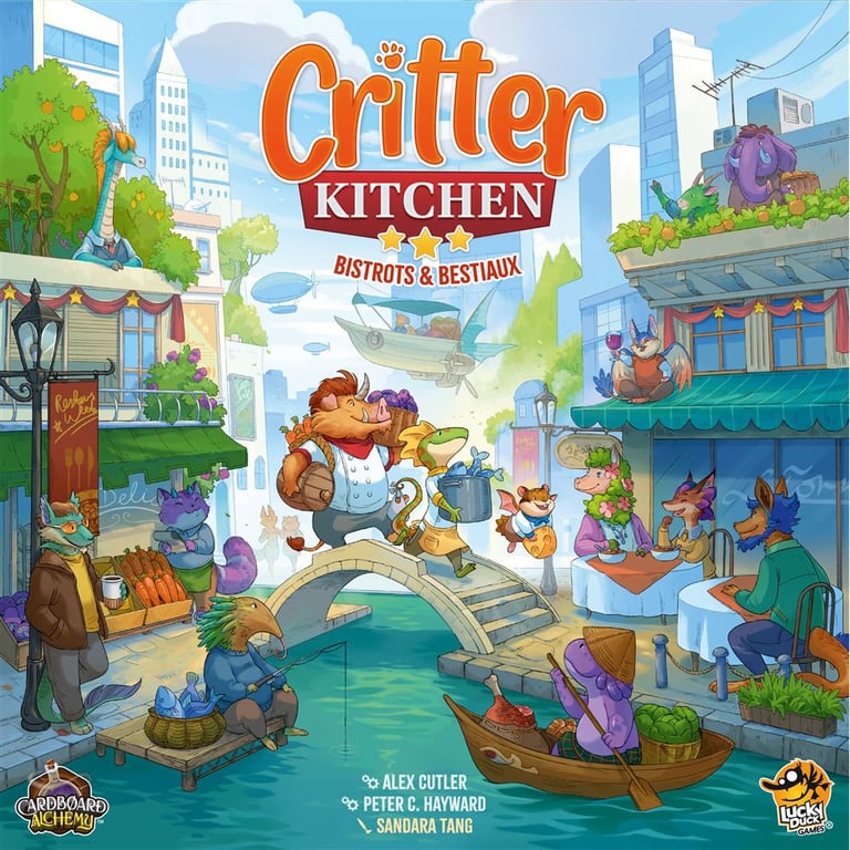 Jeu de Stratégie Lucky Duck Games 934518 – Critter Kitchen, 1 à 5 Joueurs - vue 1