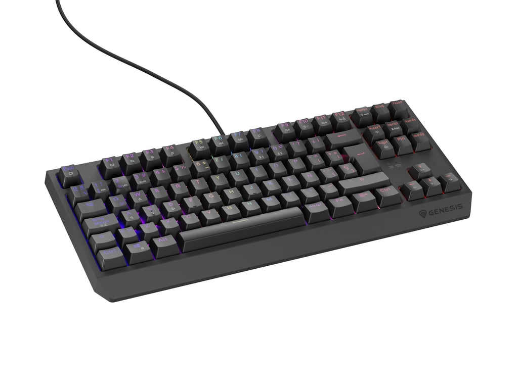 GENESIS Thor 230 TKL clavier Gaming USB QWERTY Espagnole Neuf - vue 2