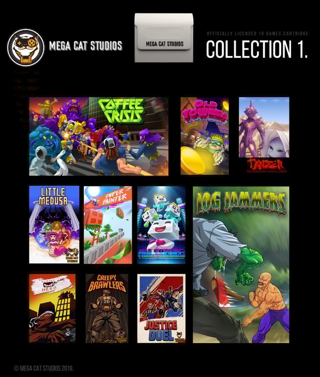 Blaze Evercade Mega Cat Studio Collection 1 Multilingue Neuf - vue 3