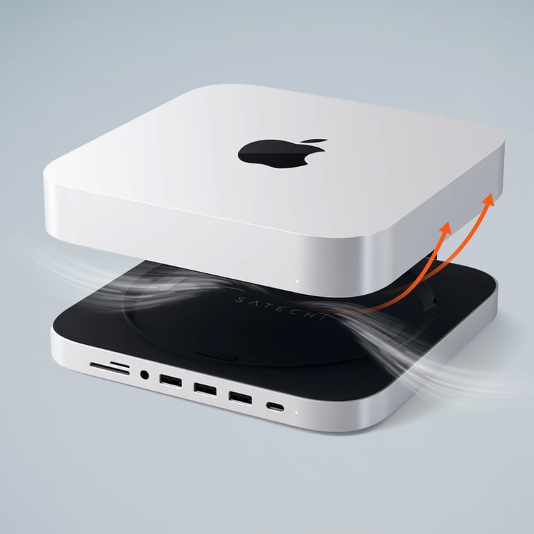 HUB USB C Satechi pour Mac Mini - vue 9