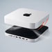 Hub USB-C multiplo 6 in 1 con funzione di supporto per Mac Mini in alluminio