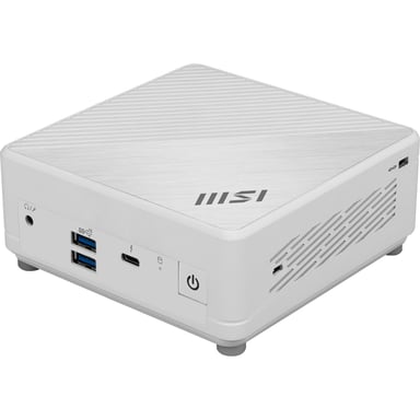 MSI Cubi 5 1M-614EU Intel Core 3 100U 8 GB DDR5-SDRAM 512 GB SSD Windows 11 Home Mini PC Bianco