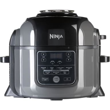 Ninja Foodi OP300EU - Cocedor múltiple 7 en 1 con tecnología TenderCrisp, Negro