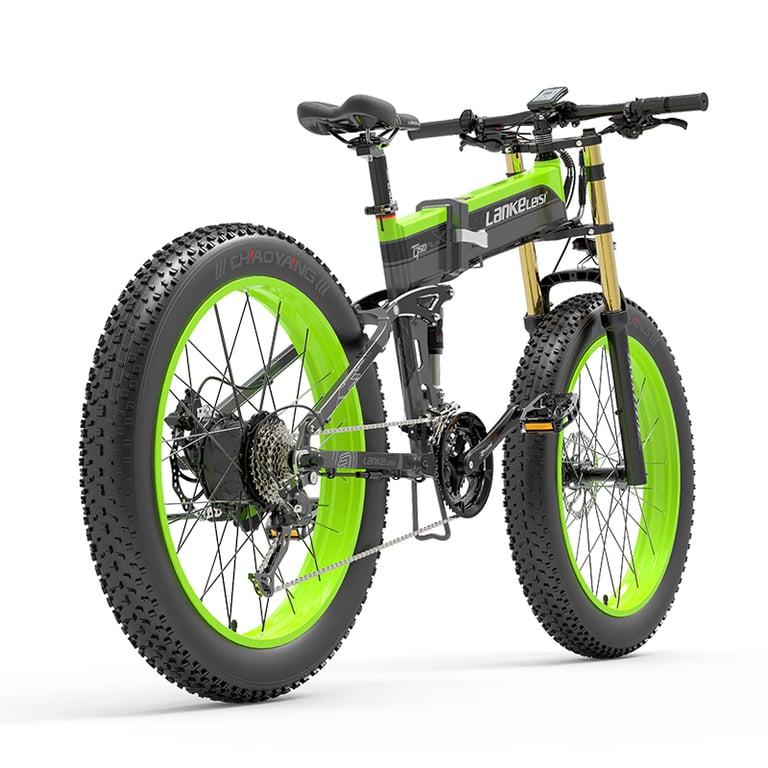 VTT Électrique LANKELEISI XT750 Plus – Moteur 500 W, Batterie 48 V 14,5 Ah - vue 3