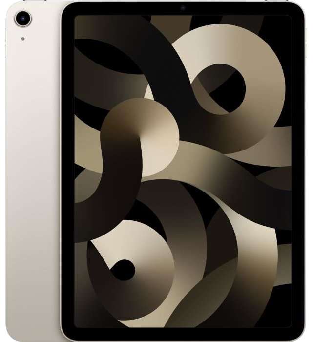 Apple - iPad Air (2022) - 10,9 - WiFi - 64 Go - Lumiere stellaire
