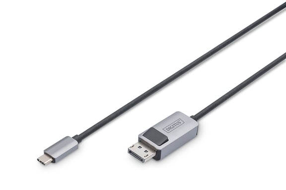 Digitus Cable adaptador bidireccional de USB tipo C a DisplayPort