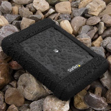 StarTech.com Caja USB 3.0 robusta con UASP para disco duro o SSD SATA de 2,5 pulgadas