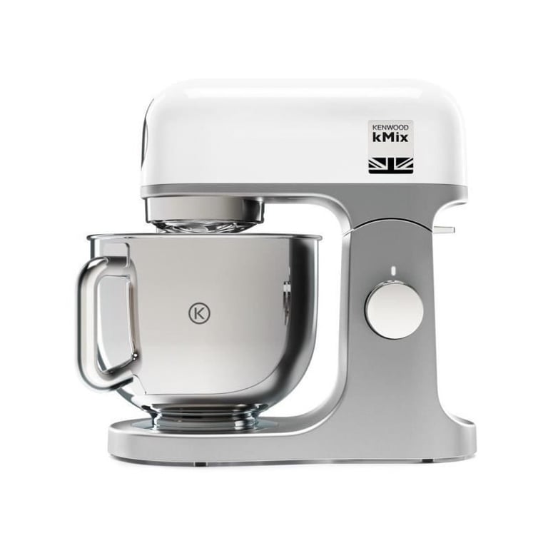 Robot pâtissier Kenwood kMix KMX750WH - 1000 W - Bol inox 5 L - Blanc - Neuf