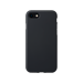 Coque antichoc en gel de silicone doux pour Apple iPhone 7/8/SE 2020/SE 2022, Noir satin