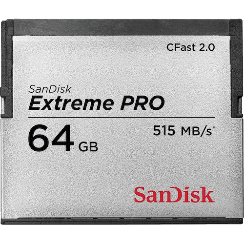 SanDisk SDCFSP-064G-G46D mémoire flash 64 Go CFast 2.0 - Neuf