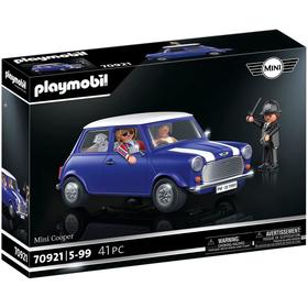 Mini Cooper Playmobil avec 2 personnages et accessoires classiques - Neuf
