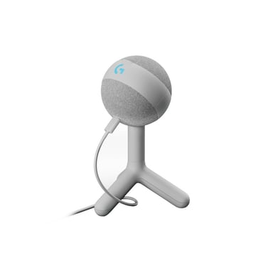 Microphone gaming USB Logitech G Yeti Orb RGB condensateur White LIGHTSYNC - Neuf