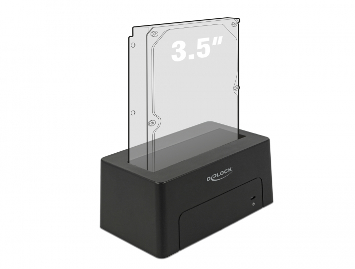 DeLOCK 63957 Station d'accueil de disques de stockage USB 3.2 Gen 2 3.1 Gen 2 Type C Neuf - vue 6