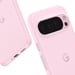 Coque pour Google Pixel 9 Pro XL Compatible avec le Chargement Sans Fil Rose