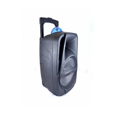 INOVALLEY KA116BOWL - Altoparlante Bluetooth 450W - Funzione Karaoke - Palla caleidoscopica a LED multicolore - Porta USB