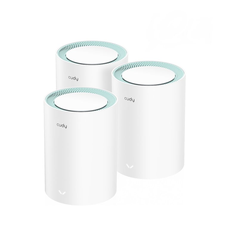 Cudy M1300 3 PACK système Wi Fi maillé Bi bande 2 4 GHz / 5 GHz Wi Fi 5 802.11ac 1 Interne Neuf