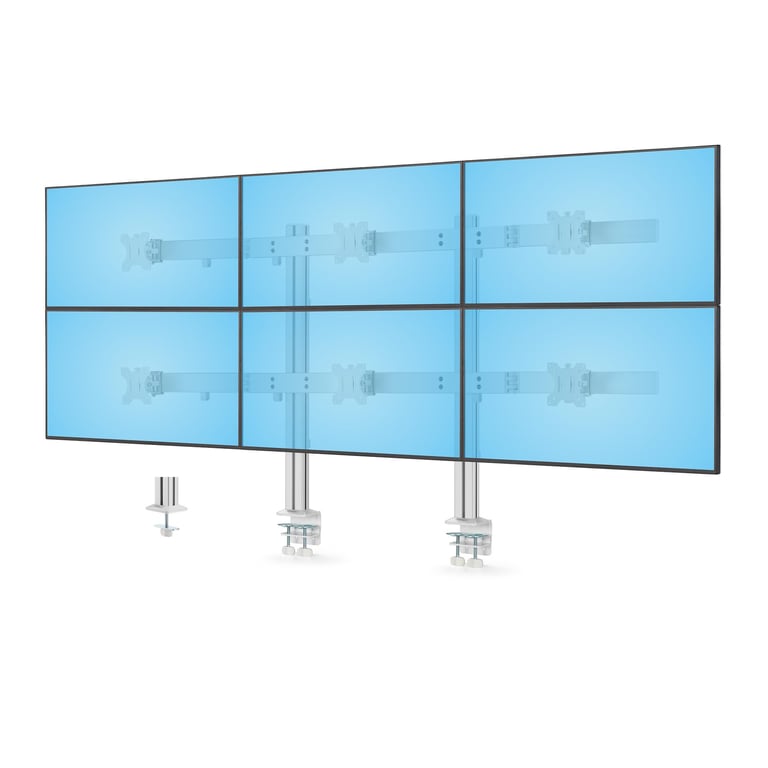 StarTech.com Support de bureau pour 6 écrans LCD jusqu'à