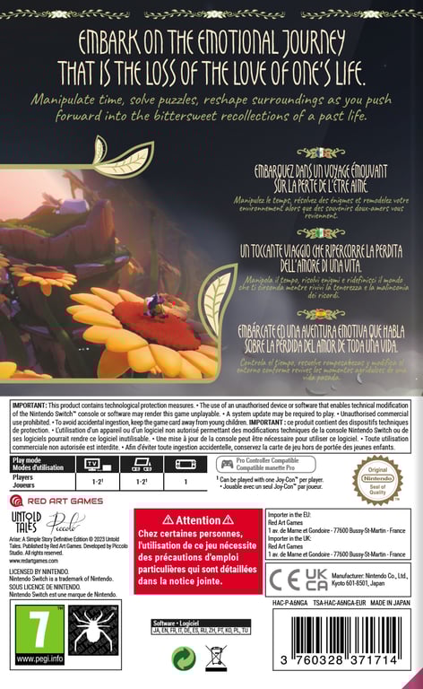Arise A Simple Story Definitive Edition Nintendo SWITCH Neuf - vue 3
