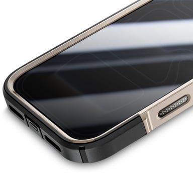 I-Blason Funda Integral para iPhone 17 Pro Max MagSafe Serie Ares Flip con Soporte Dorado