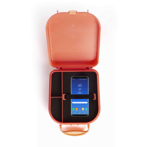 Radio design et enceinte Bluetooth orange FACESOUND