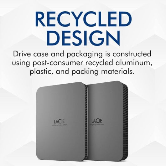 LaCie Mobile Drive Secure disque dur externe 4 To USB Type C 3.2 Gen 1 3.1 Gen 1 Neuf - vue 2
