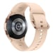 Galaxy Watch4 40mm - Super AMOLED - Bluetooth + 4G - Bracelet sport Or Rose