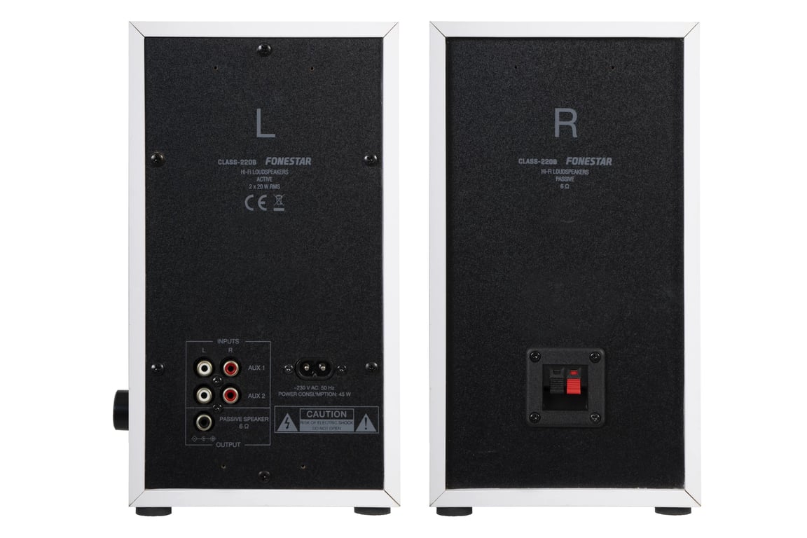 Haut-Parleur Fonestar CLASS-220B – 2 Voies, 20W RMS, Avec Fil - vue 3