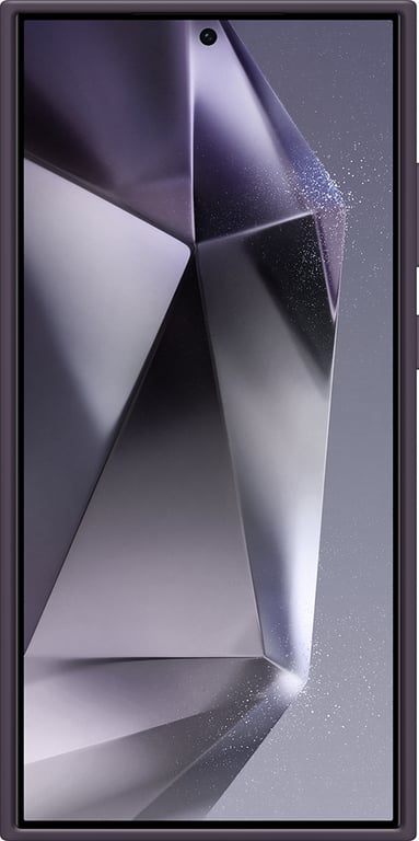 Coque Samsung G S24 ULTRA Silicone avec lanière Violet Foncé Samsung