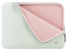 Funda de neopreno para portátiles de 12,5-14'', funda protectora para PC/portátil/Ultrabook de hasta 14'', bolsa compatible con MacBook Air/Pro 13,3'', gris/rosa