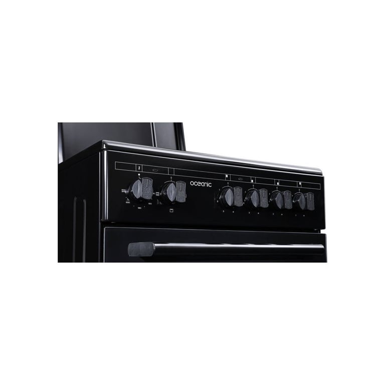 Cuisinière électrique OCEANIC OCEACE5060B 4 feux L49 8 x P61 x H 86 cm - vue 4
