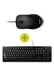 Pacchetto Tastiera PC + Mouse con Cavo USB-A Ottico 1000 DPI AZERTY - PORT Connect