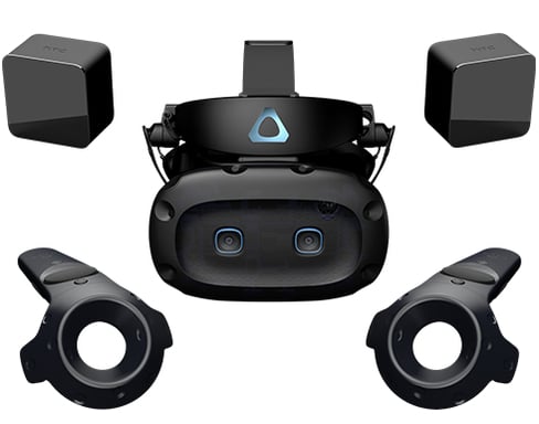 HTC Vive Cosmos Elite Pantalla con montura para sujetar en la cabeza Negro