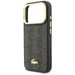 Étui Lacoste PVC Blend Stand pour iPhone 17 Pro, marron