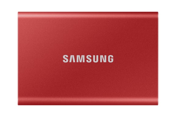 Samsung Portable SSD T7 500 Go USB Type-C 3.2 Gen 2 (3.1 Gen 2) Rouge