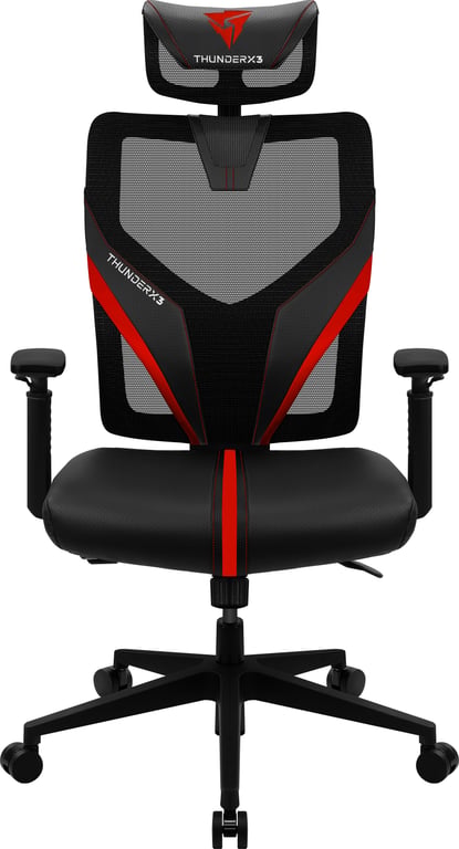 ThunderX3 YAMA1 Siège de jeu universel Noir, Rouge - Neuf