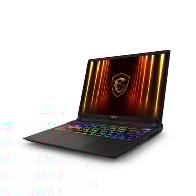 MSI Vector 16 HX AI A2XWFG-004FR Intel Core Ultra 9 275HX Ordinateur portable 40,6 cm (16'') Quad HD+ 32 Go DDR5-SDRAM 1 To SSD NVIDIA GeForce RTX 5060 Wi-Fi 7 (802.11be) Windows 11 Home Gris